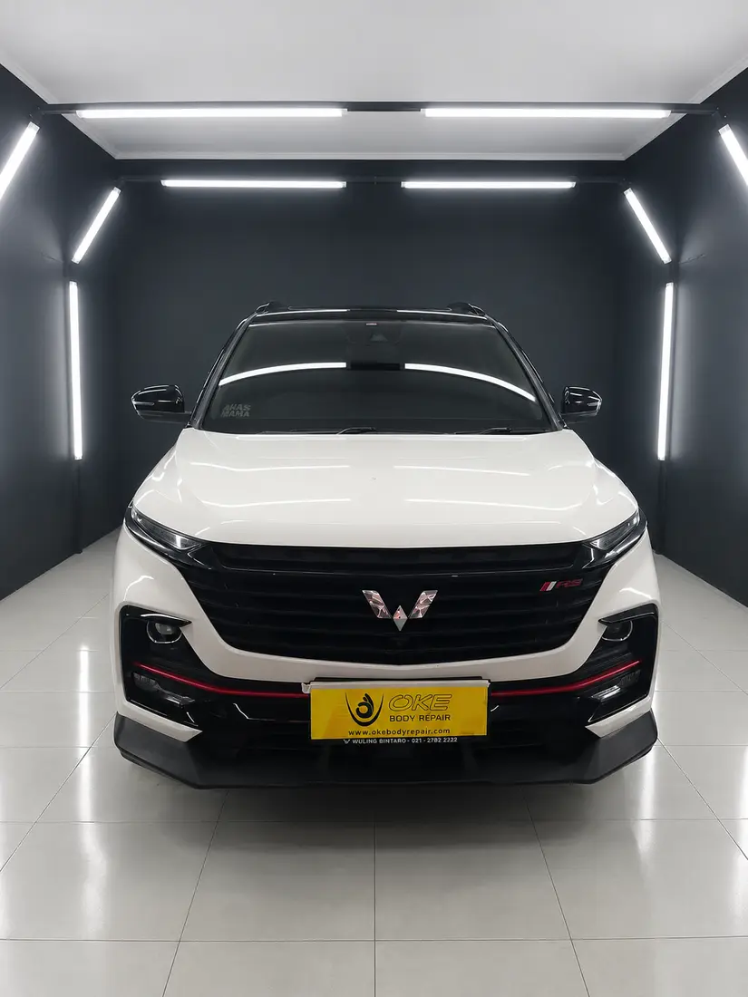 Body repair Wuling SUV clean look Oke Body Repair